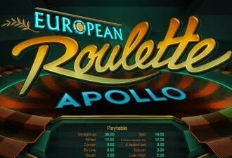 Apollo European Roulette game at PitBet Casino